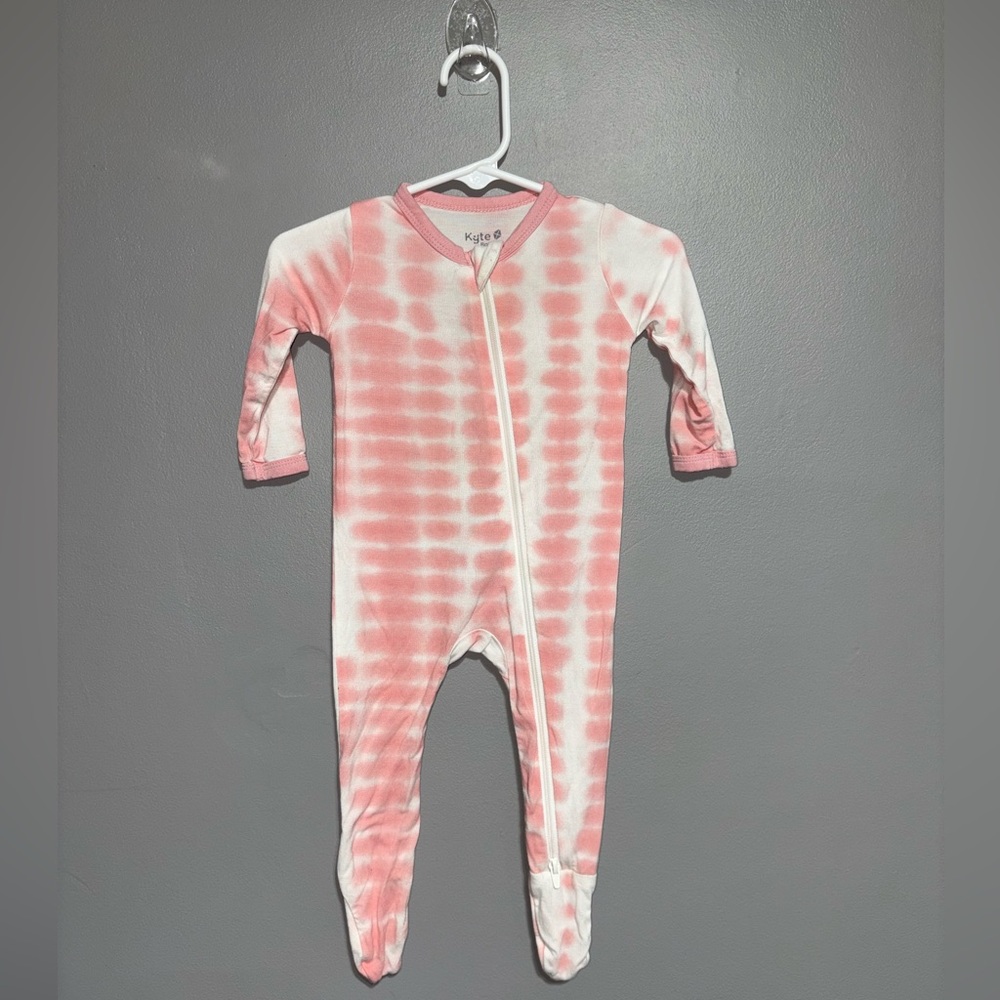 Kyte BABY Pink and White Kids Pajamas